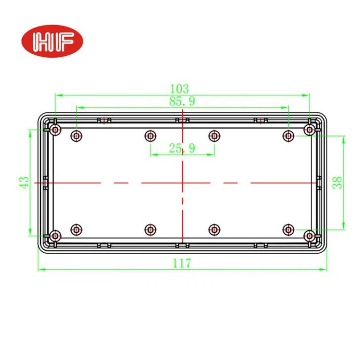 ABS Plastic Enclosure Small Junction Box